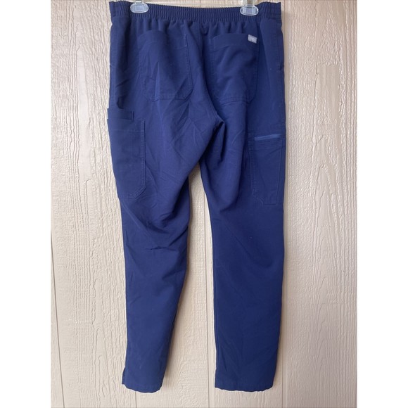 Figs Women's Technical Collection Scrubs Pants Dark Blue Size M - Picture 6 of 13